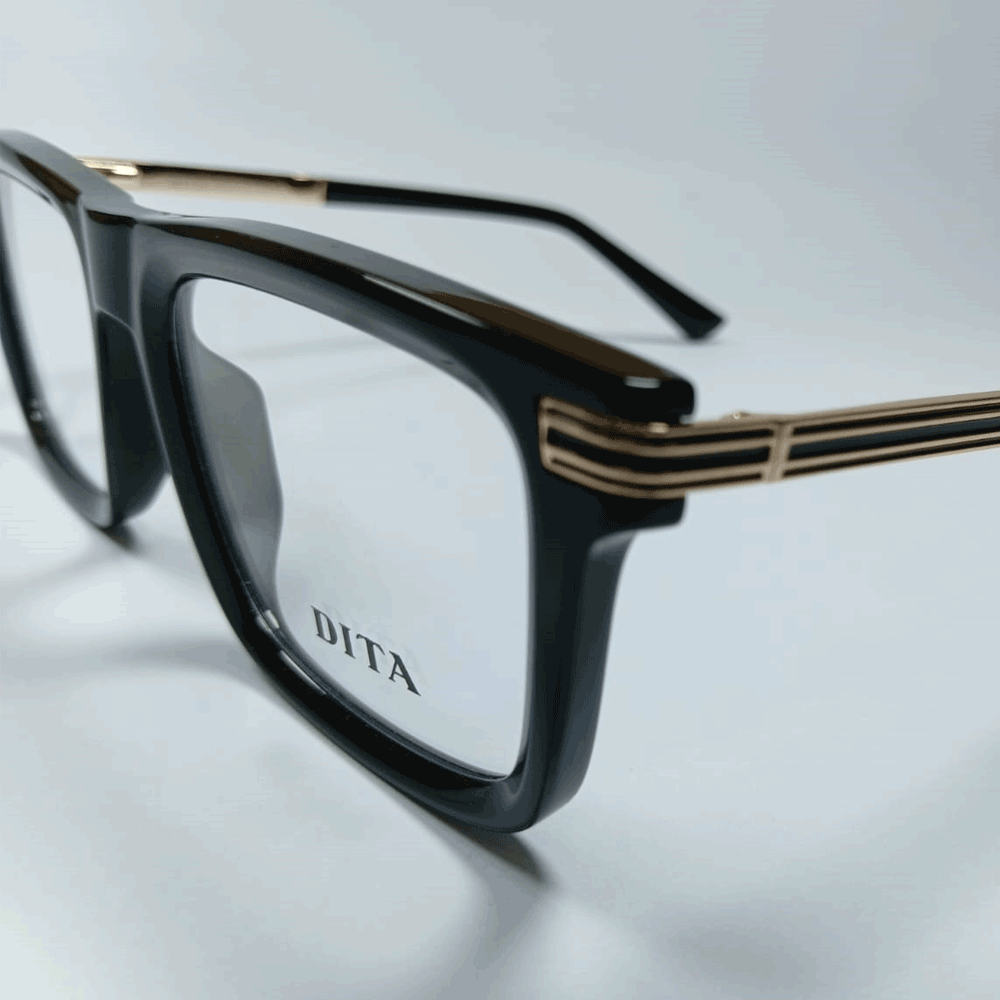 DITA Black & Gold Men's Eyeglasses - Image 2