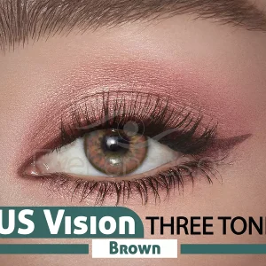 Brown Three Tone – US Vision Lense