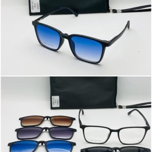 AS-045 – Unisex Polarized Eyeglasses – With Multi-colour Sun Shades Frames - MF12203