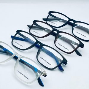 AS-019 – Unisex Retro Square Eyeglasses – Multi-colour Branded Frames