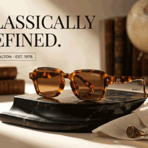 John Dalton Tortoise Shell Sunglasses
