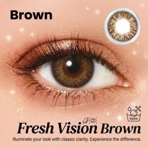 Fresh Vision High Quality Color Lens Brown