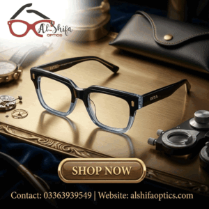 DITA Black Rectangular Optical Eyeglasses – Premium Designer Frame