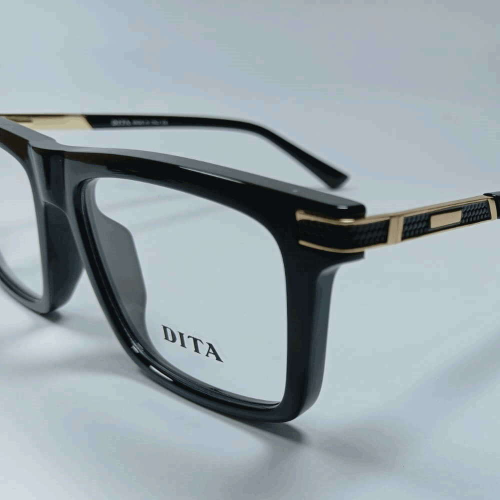 DITA Black Rectangular Optical Eyeglasses – Premium Designer Frame - Image 5