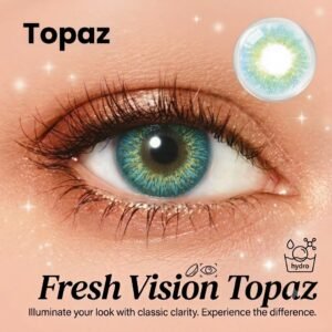 Fresh Vision High Quality Color Lens Pure Topaz