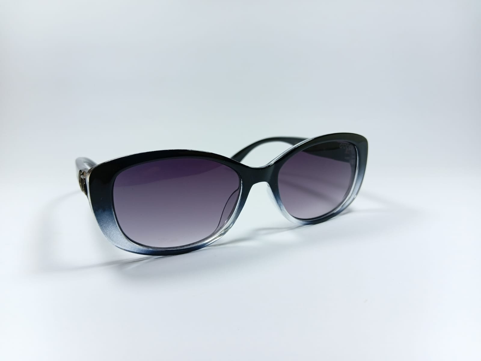 Gucci Inspired Black Square Sunglasses for Women - Image 3