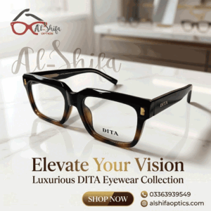 DITA Premium Black & Brown Optical Frame for Men