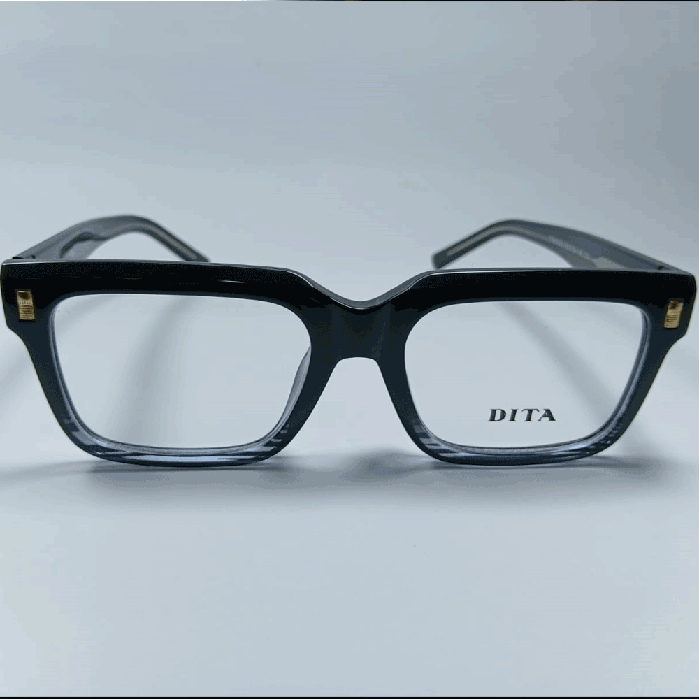 DITA Black Rectangular Optical Eyeglasses – Premium Designer Frame - Image 2