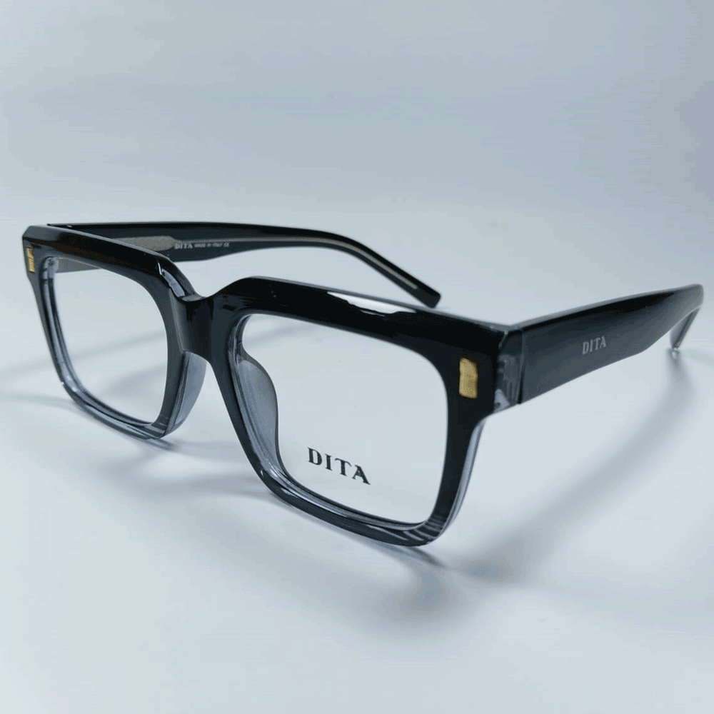 DITA Black Rectangular Optical Eyeglasses – Premium Designer Frame - Image 3