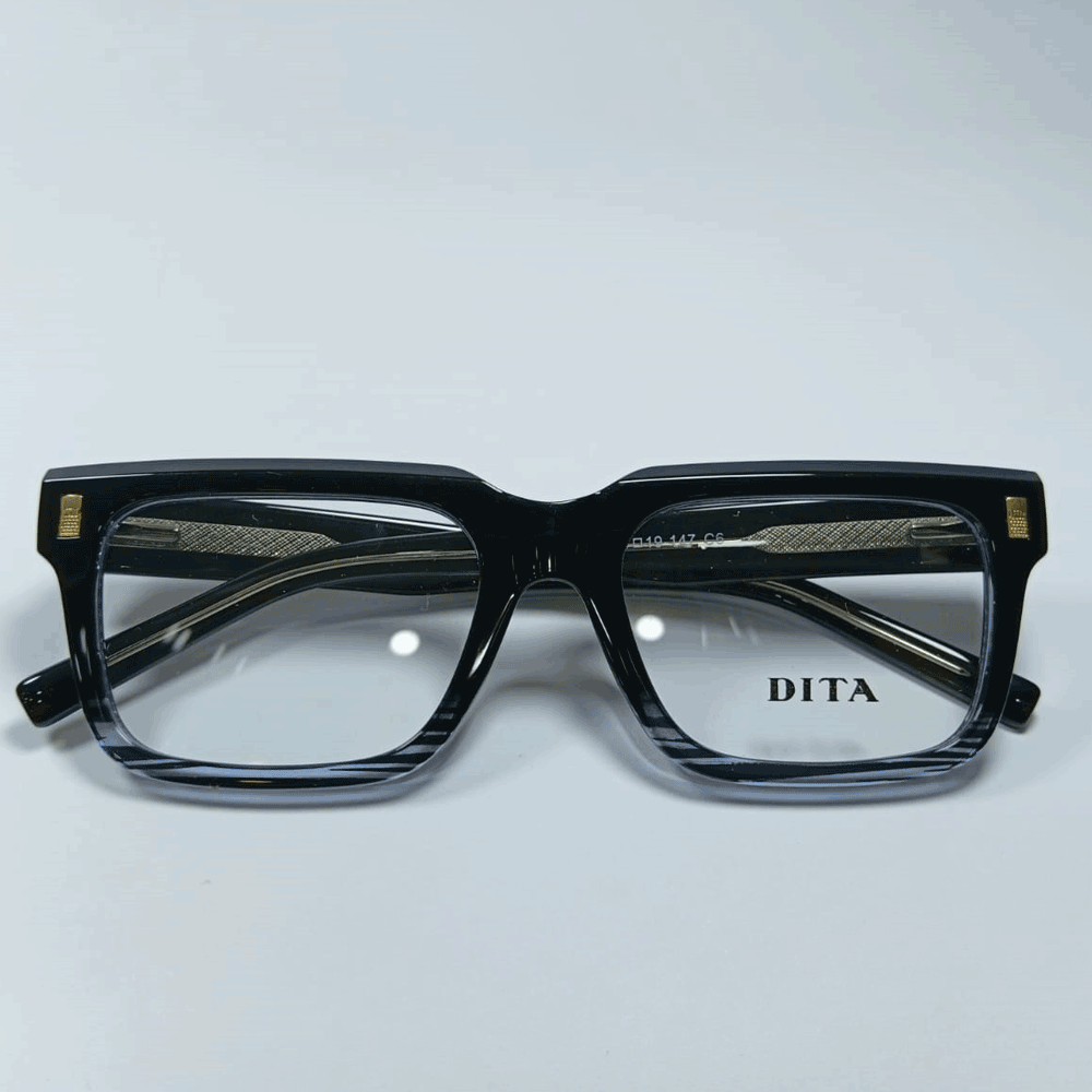 DITA Black Rectangular Optical Eyeglasses – Premium Designer Frame - Image 4
