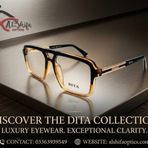 DITA Executive Tortoise & Gold Double-Bridge Optical Frames