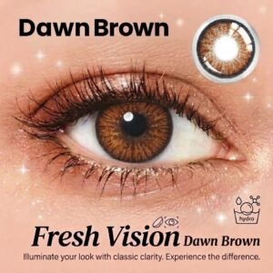 Fresh Vision High Quality Color Lens Dawn Brown