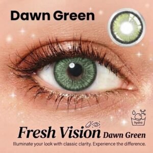 Fresh Vision High Quality Color Lens Dawn Green
