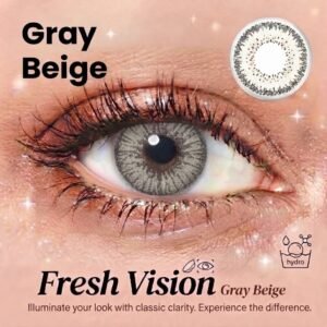 Fresh Vision High Quality Color Lens Gray Beige
