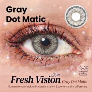 Fresh Vision High Quality Color Lens Gray Dot Matic