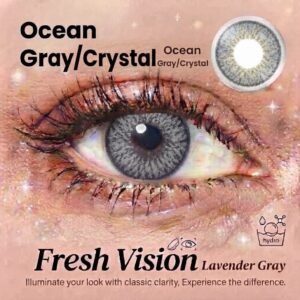 Fresh Vision High Quality Color Lens Ocean Gray Crystal
