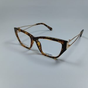 Chanel Tortoise & Gold Cat-Eye Optical Frame